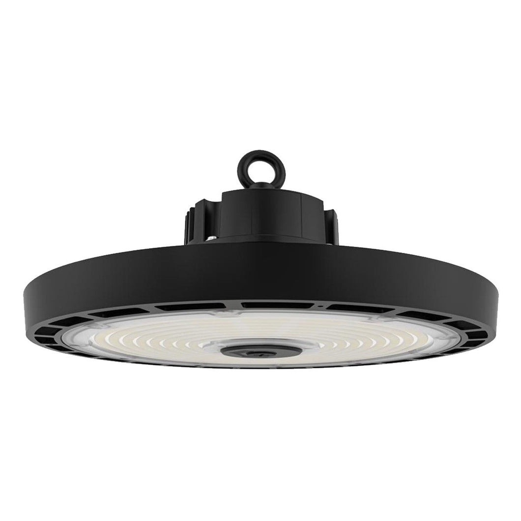 150W UFO LED High Bay Light, Selectable Wattage(80W/100W/150W) & CCT(4000K/5000K), 0-10V Dimmable, AC100-277V, CRI>80, ETL Certified