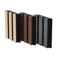 Load image into Gallery viewer, 4-Piece Pack Veneer Sound Acoustic Wood Wall Panels
