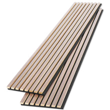 Load image into Gallery viewer, 4-Piece Pack Veneer Sound Acoustic Wood Wall Panels
