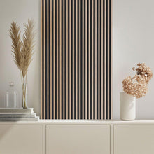 Load image into Gallery viewer, 4-Piece Pack Veneer Sound Acoustic Wood Wall Panels
