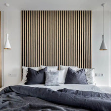 Load image into Gallery viewer, 4-Piece Pack Veneer Sound Acoustic Wood Wall Panels
