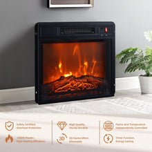 Load image into Gallery viewer, Decorative Modern 48&quot; TV Stand with 18&quot; Insert Electric Fireplace
