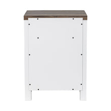 Cargar imagen en el visor de la galería, 18&quot; Solid Wood Farmhouse Nightstand for Bedroom in Brown or Grey or White
