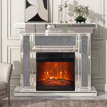Load image into Gallery viewer, 24&quot; Insert Black Electric Fireplace with Remote Control
