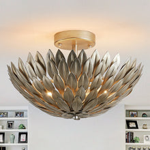 Cargar imagen en el visor de la galería, 3-Light Modern Semi-Flush Mount LED Ceiling Lighting
