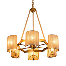 Carregar imagem no visualizador da galeria, 6-Light Farmhouse Bedroom Island Pendant Lighting
