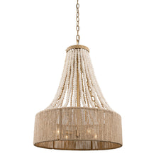 Load image into Gallery viewer, 4-Light Golden Farmhouse Dry Rated Chandelier
