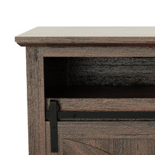 Cargar imagen en el visor de la galería, 68&quot; Farmhouse TV Stand with Double Sliding Barn Doors for Living Room
