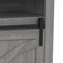 Cargar imagen en el visor de la galería, 68&quot; Farmhouse TV Stand with Double Sliding Barn Doors for Living Room
