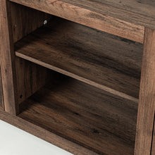 Carregar imagem no visualizador da galeria, Farmhouse TV Stand for 58 Inch TV Storage Cabinet for Living Room
