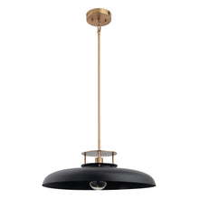Carregar imagem no visualizador da galeria, Beacon 1-Light Modern Gold &amp; Black Island Pendant Light
