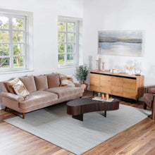 Carregar imagem no visualizador da galeria, Brockton Solid Light Gray Wool Rug
