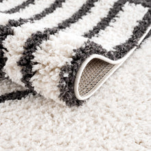 Carregar imagem no visualizador da galeria, Bauer Plush Black Rainbow Rug - Clearance
