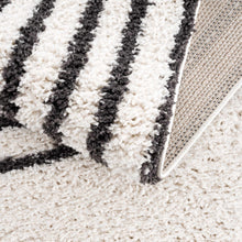 Carregar imagem no visualizador da galeria, Bauer Plush Black Rainbow Rug - Clearance
