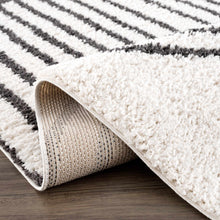Carregar imagem no visualizador da galeria, Bauer Plush Black Rainbow Rug - Clearance
