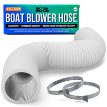 Load image into Gallery viewer, Boat Blower Hose 3in or 4in Exhaust Hose
