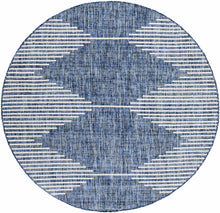 Load image into Gallery viewer, Stephan Navy Outdoor Rug
