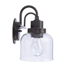 Load image into Gallery viewer, Brighton 2-Light Dark Bronze Dimmable Bathroom Vanity Light
