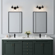 Load image into Gallery viewer, Brighton 2-Light Dark Bronze Dimmable Bathroom Vanity Light
