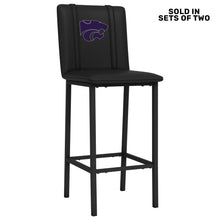 Load image into Gallery viewer, Bar Stool 500 with Kansas State Wildcats Logo Set of 2
