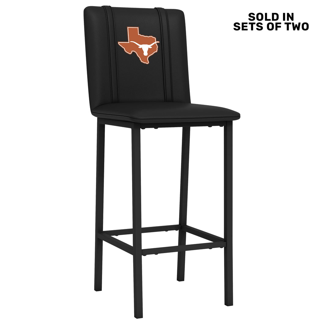 Bar Stool 500 with Texas Longhorns Secondary Set of 2