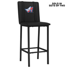 Load image into Gallery viewer, Bar Stool 500 with California Angels Cooperstown Primary Set of 2

