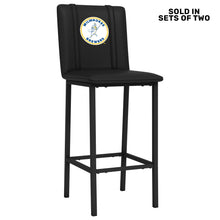 Load image into Gallery viewer, Bar Stool 500 with Milwaukee Brewers Cooperstown Primary Set of 2
