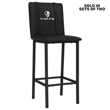 Load image into Gallery viewer, Bar Stool 500 with C8R Jake White Logo Set of 2
