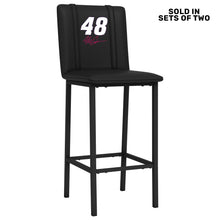 Load image into Gallery viewer, Bar Stool 500 with Alex Bowman #48 with Signature Logo Set of 2
