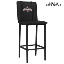 Load image into Gallery viewer, Bar Stool 500 with 2016 Chicago Cubs World Series Logo Set of 2
