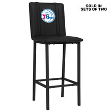 Load image into Gallery viewer, Bar Stool 500 with Philadelphia 76ers Primary Set of 2
