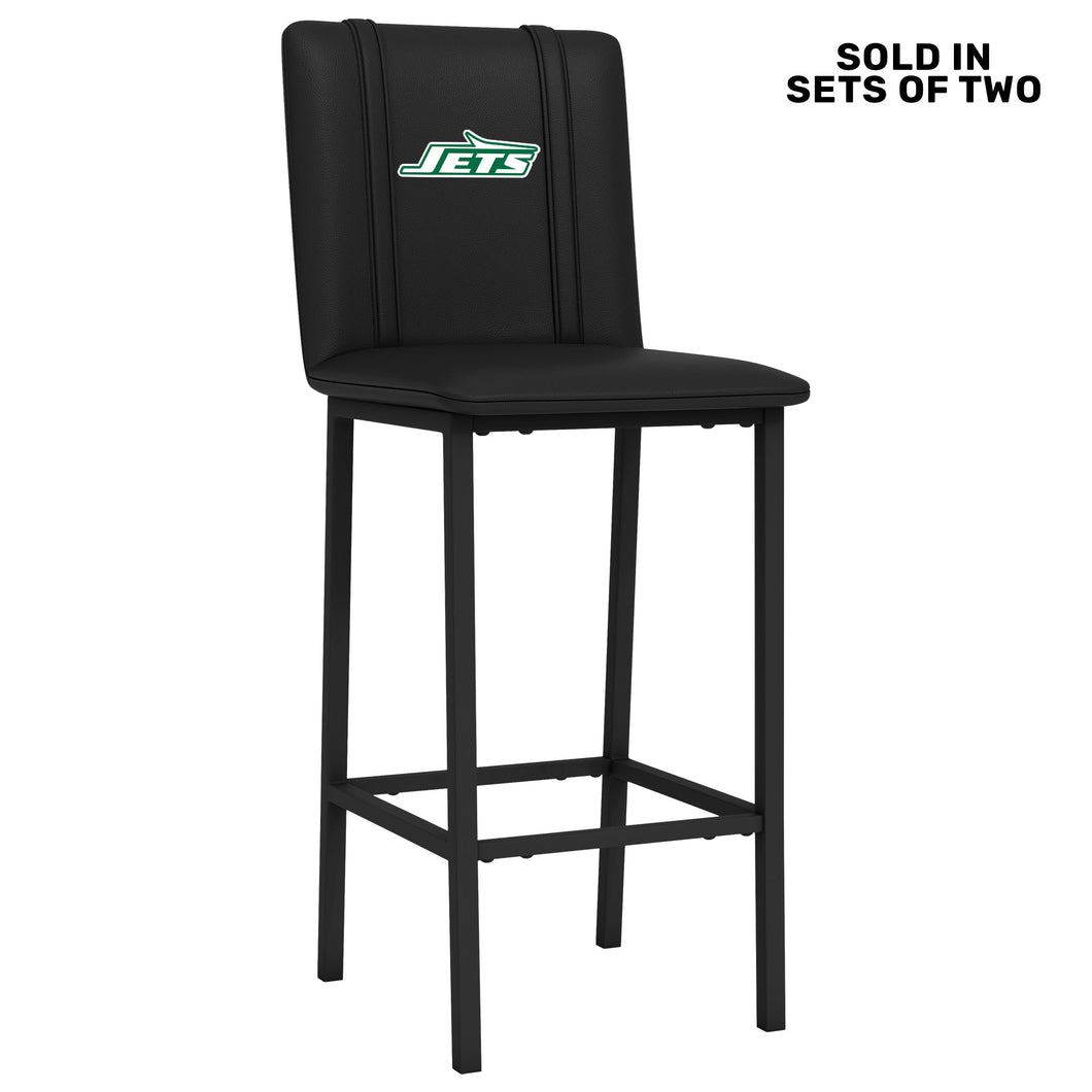 Bar Stool 500 with New York Jets Classic Logo Set of 2