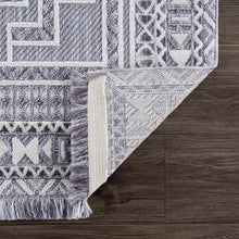 Carregar imagem no visualizador da galeria, Alya 3D Saxony  with Fringes Area Rug - Clearance
