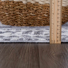 Carregar imagem no visualizador da galeria, Alya 3D Saxony  with Fringes Area Rug - Clearance
