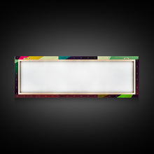 Carregar imagem no visualizador da galeria, Abstract Colorful Painting Bright Multicolor wall art Framed Abstract canvas Print Brush Strokes Abstract canvas art Living room wall art
