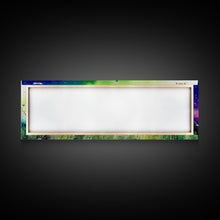 Load image into Gallery viewer, Framed Canvas Print of Colorful Wild Flower Field - Gallery-Wrapped Artwork - Ready to Hang - High Quality Artwork - Panoramic Art
