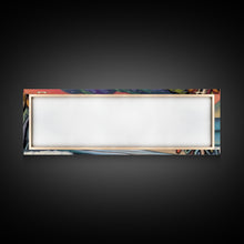 Carregar imagem no visualizador da galeria, Abstract Beach Canvas Art Print, Sea, Ocean, Seascape, Nature, Waves, Beach House Art, Wall Decor, Panoramic, Wall Art, Canvas Print
