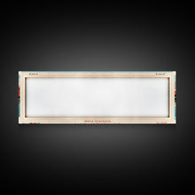 Carregar imagem no visualizador da galeria, Glacier Bay National Park, Panoramic Alaska Travel Art, National Park Print, Minimalist Travel Art, Midcentury Modern Style Landscape
