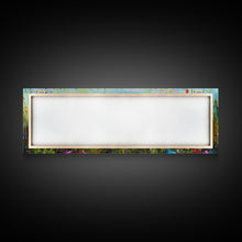 Carregar imagem no visualizador da galeria, Framed Canvas Print of Original painting, Large wall art, Boho wall décor, Flower painting, Home decor, Modern art, Bedroom decor, Panoramic

