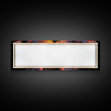 Load image into Gallery viewer, The Battle Angel, Framed Canvas Print, Game Room Art, Panoramic Painting, Panoramic Wall Art, Extra Large Wall Art
