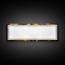 Cargar imagen en el visor de la galería, Graffiti Battle Angel, Framed Canvas Print, Game Room Art, Panoramic Painting, Panoramic Wall Art, Extra Large Wall Art
