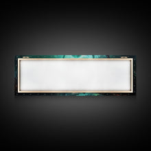 Load image into Gallery viewer, Rise Of Cthulhu Framed Canvas Print, Panoramic Call of Cthulhu H.P. Lovecraft Cosmic Horror Steampunk Gothic Darrk Art Wall Decor
