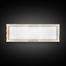Carregar imagem no visualizador da galeria, Beaches of Las Galeras, Dominican Republic Panoramic Beach Print, Vacation Gift, Dominican Republic Wall Art, Framed Canvas Print, Framed Beach Painting
