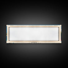 Load image into Gallery viewer, Blue Bay, Mauritius Panoramic Print, Vacation Gift, Mauritius Wall Art, Beach Painting, Beach Decor, Large Wall Art, Wood Frame Art
