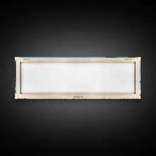 Load image into Gallery viewer, Bowman’s Beach, Florida Panoramic Print, Vacation Gift, Florida Wall Art, Beach Painting, Beach Decor, Large Wall Art, Wood Frame Art
