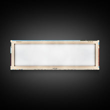 Carregar imagem no visualizador da galeria, Cala Fornells, Spain Panoramic Beach Print, Vacation Gift, Spain Wall Art, Framed Canvas Print, Framed Beach Painting
