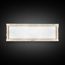 Cargar imagen en el visor de la galería, Cala Saura, Spain Panoramic Print, Vacation Gift, Spain Wall Art, Beach Painting, Beach Decor, Large Wall Art, Wood Frame Art

