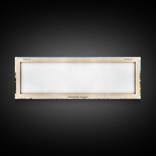 Load image into Gallery viewer, Crantock Beach, United Kingdom Panoramic Beach Print, Vacation Gift, United Kingdom Wall Art, Framed Canvas Print, Framed Beach Painting
