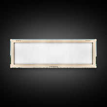 Load image into Gallery viewer, Cubagua Island, Venezuela Panoramic Print, Vacation Gift, Venezuela Wall Art, Beach Painting, Beach Decor, Large Wall Art, Wood Frame Art
