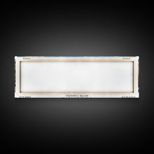Cargar imagen en el visor de la galería, Columbia South Carolina Panoramic Watercolor Painting Framed Canvas Print, Travel Poster Art, Urban Cityscape, Living Room Decor, Wall Hanging, Office Art, Southern Charm Gift
